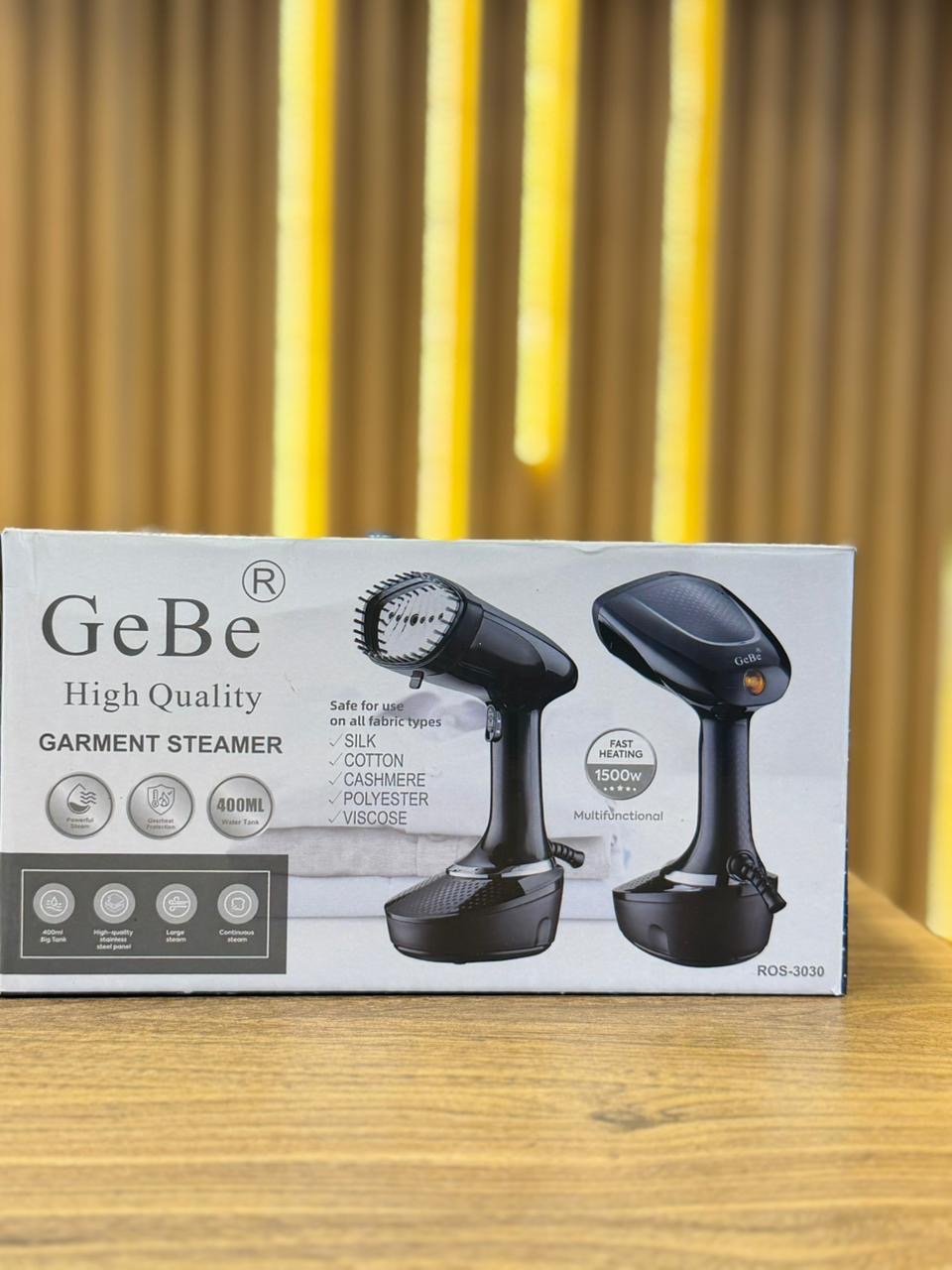 GeBe High Quality GARMENT STEAMER