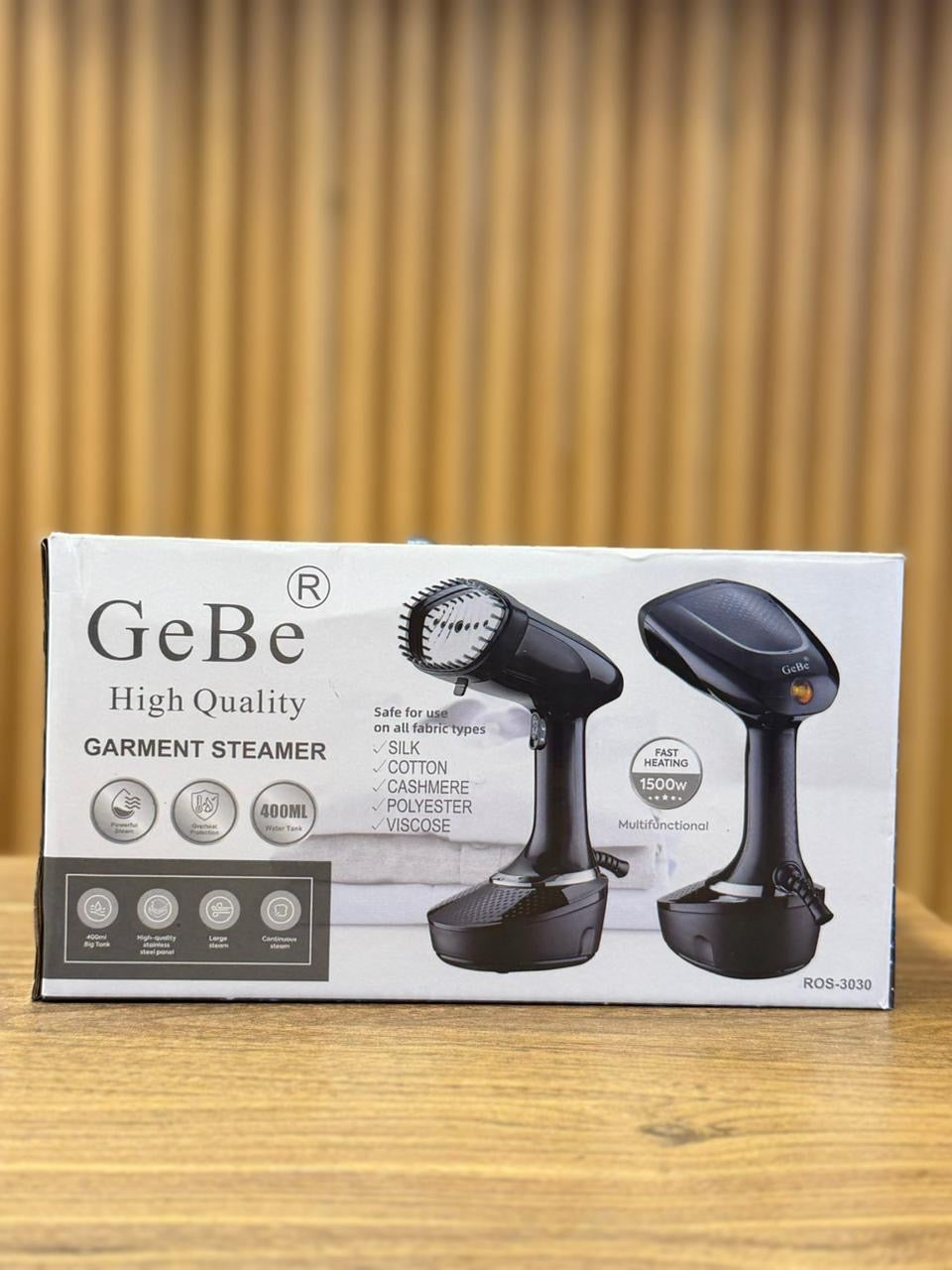 GeBe High Quality GARMENT STEAMER